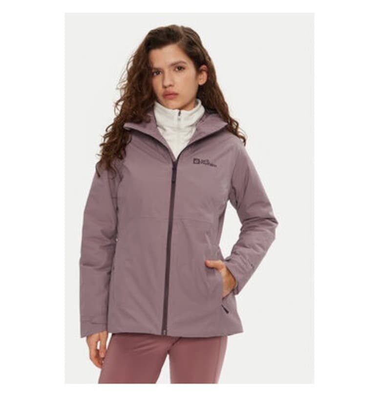 Дамско яке -  303953638 - Рециклиран полиестер - Лилаво - Виолетов Jack Wolfskin