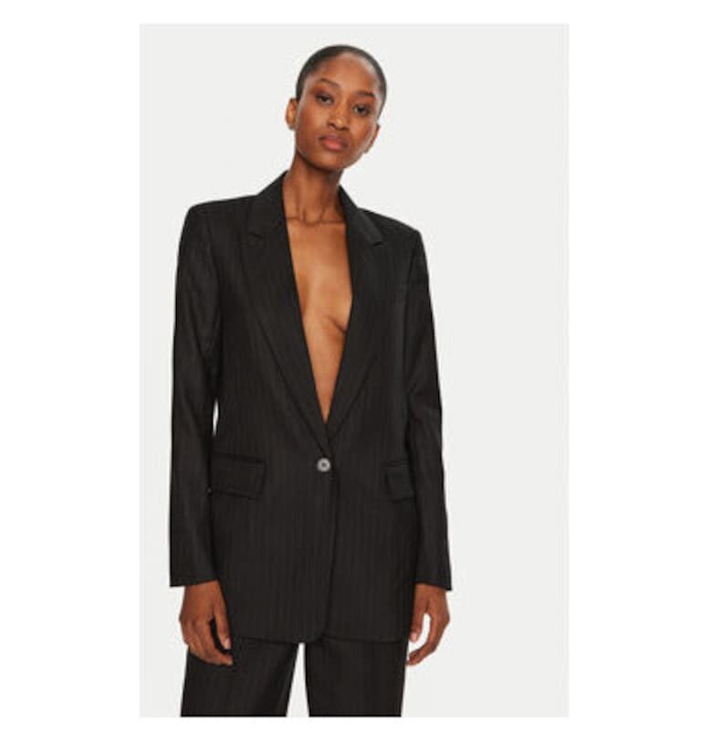 Дамско яке -  304009969 - Вълна/Полиестер/Вискоза - Черно - Черен Bruuns Bazaar