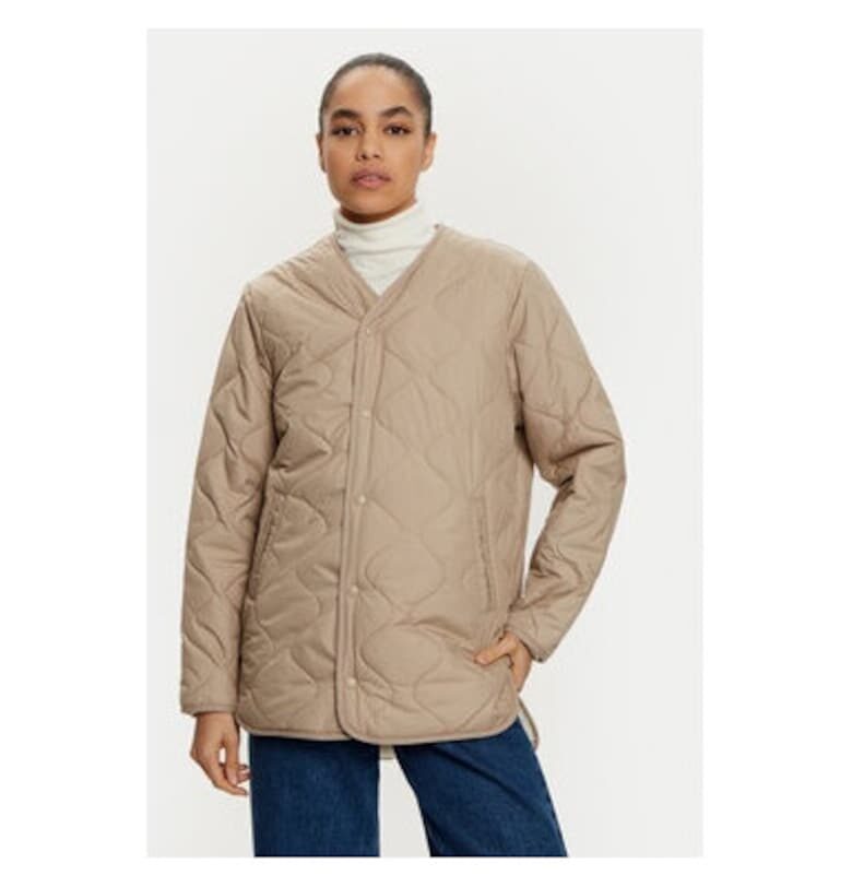 Дамско яке -  304038259 - Полиестер - Бежов - Бежов Converse