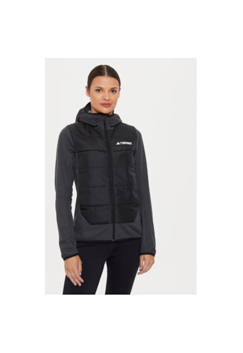 Дамско яке - 304055836 - Рециклиран полиестер - Черно - Черен adidas