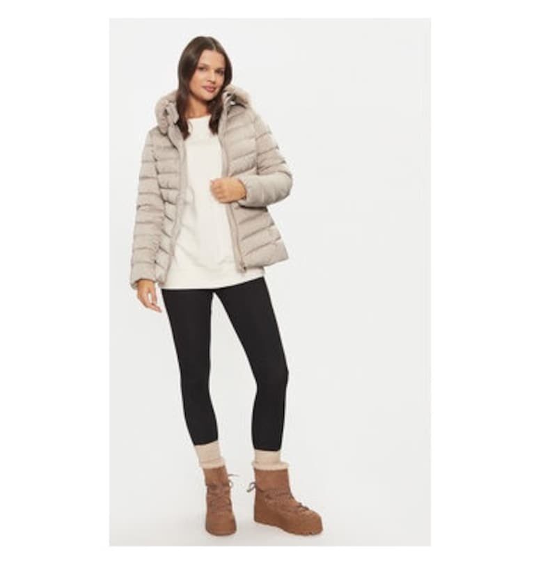 Дамско яке -  304275159 - Полиестер - Бежов - Бежов Geox