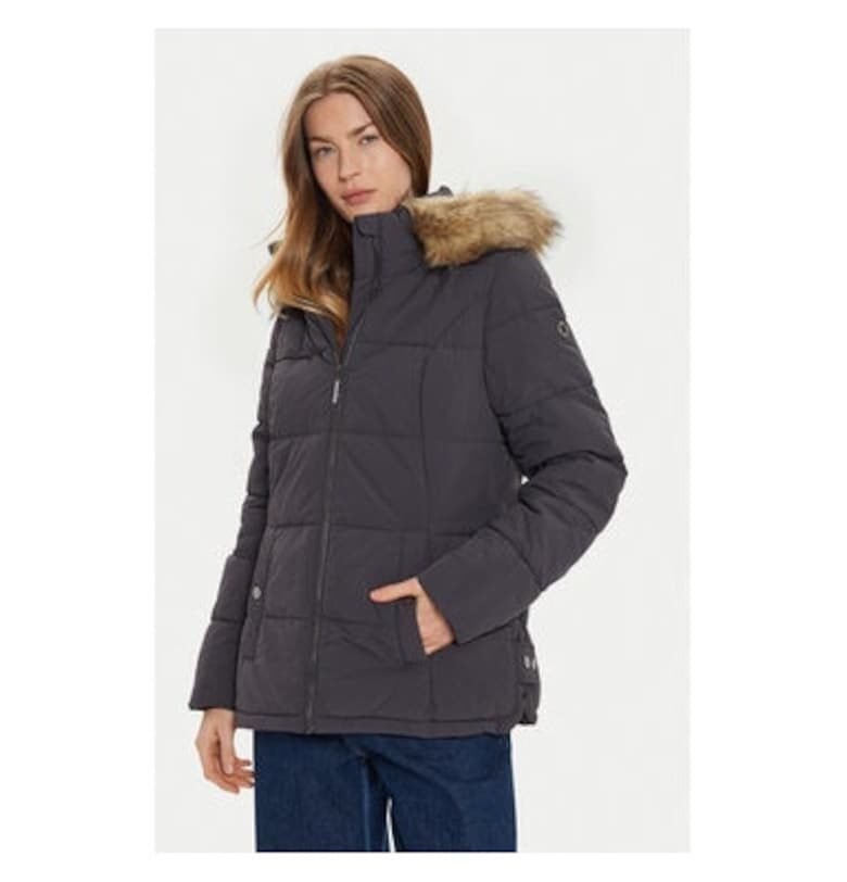 Дамско яке -  304422768 - Найлон - Черно - Черен Fransa