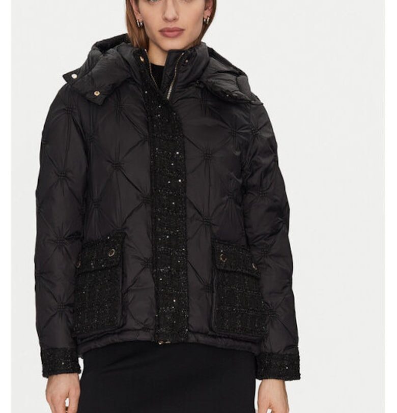 Дамско яке -  304449536 - Найлон/Полиестер - Черно - Черен Fracomina