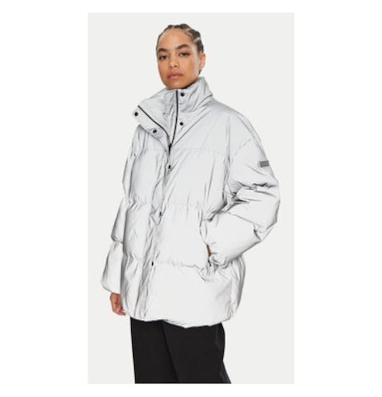 Дамско яке -  304474323 - Полиестер - Сиво - Сив 2ndday