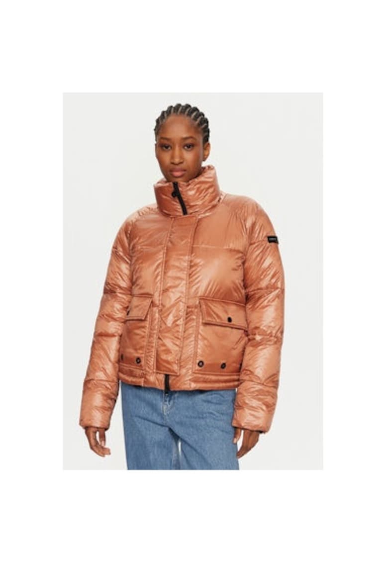 Дамско яке - 304474668 - Полиамид - Кафяв - Кафяв FriedaFreddies