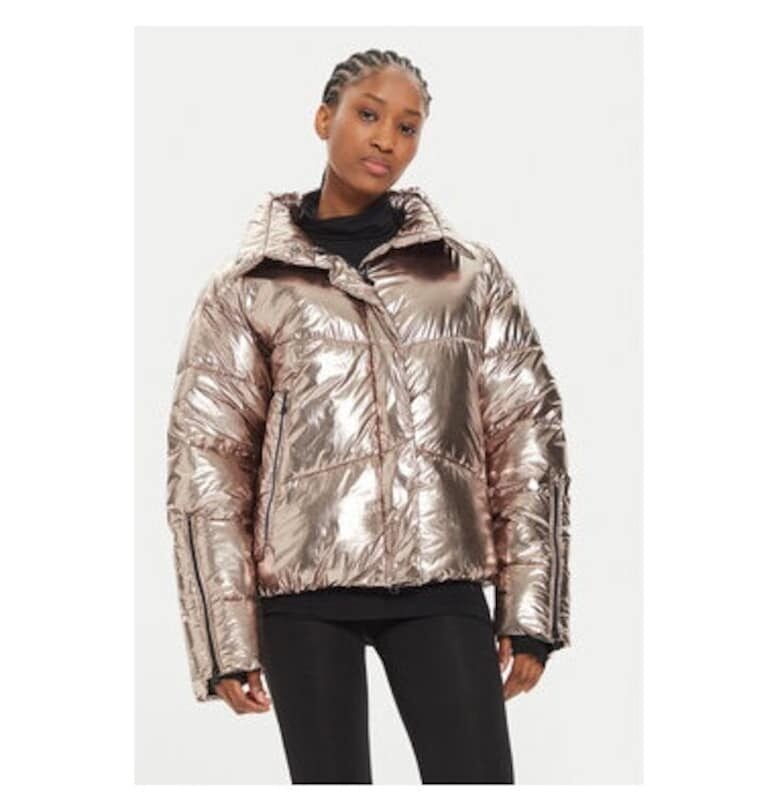 Дамско яке -  304474828 - Полиуретан - Златно - Златист FriedaFreddies