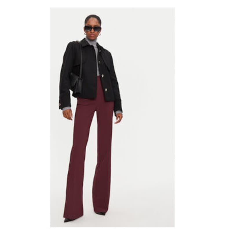 Дамско яке -  304480478 - Полиестер/Вълна - Черно Morgan