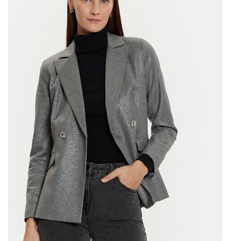 Дамско яке -  304484117 - Полиестер/Вискоза - Сив - Сив Morgan