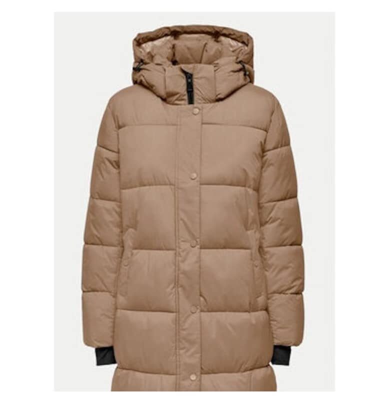 Дамско яке -  304493874 - Найлон - - Кафяв Only