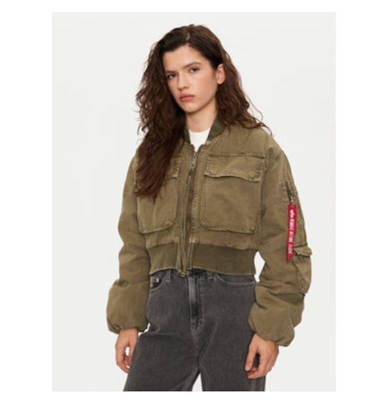 Дамско яке -  304543821 - Памук - Многоцветно - Многоцветен ALPHA INDUSTRIES