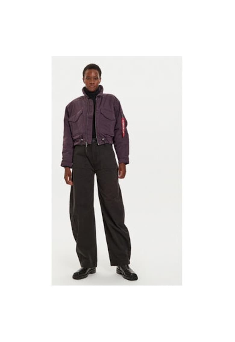 Дамско яке - 304543845 - Полиестер - Лилаво - Виолетов ALPHA INDUSTRIES