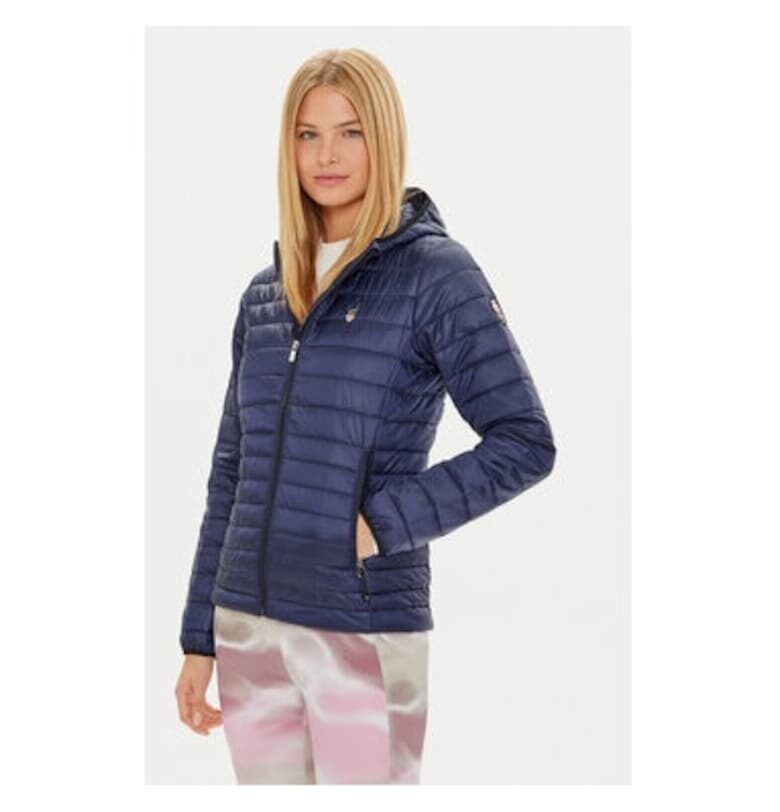 Дамско яке -  304554780 - Рециклиран полиестер - Син Aulp