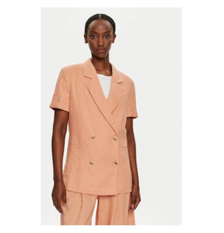 Дамско яке -  304575341 - Вискоза - Оранжево - Оранжев VICOLO