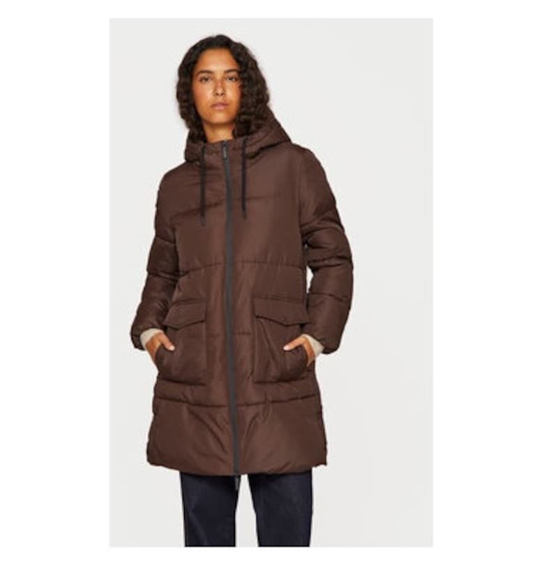 Дамско яке -  304687631 - Рециклиран полиестер - - Кафяв Vila