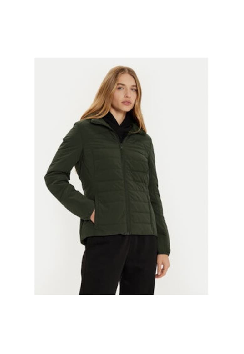 Дамско яке - 304698644 - Полиестер - Зелено - Зелен Champion