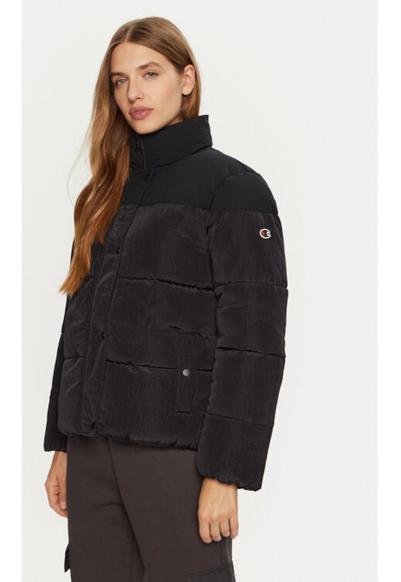 Дамско яке - 304698705 - Полиестер - Черно Champion