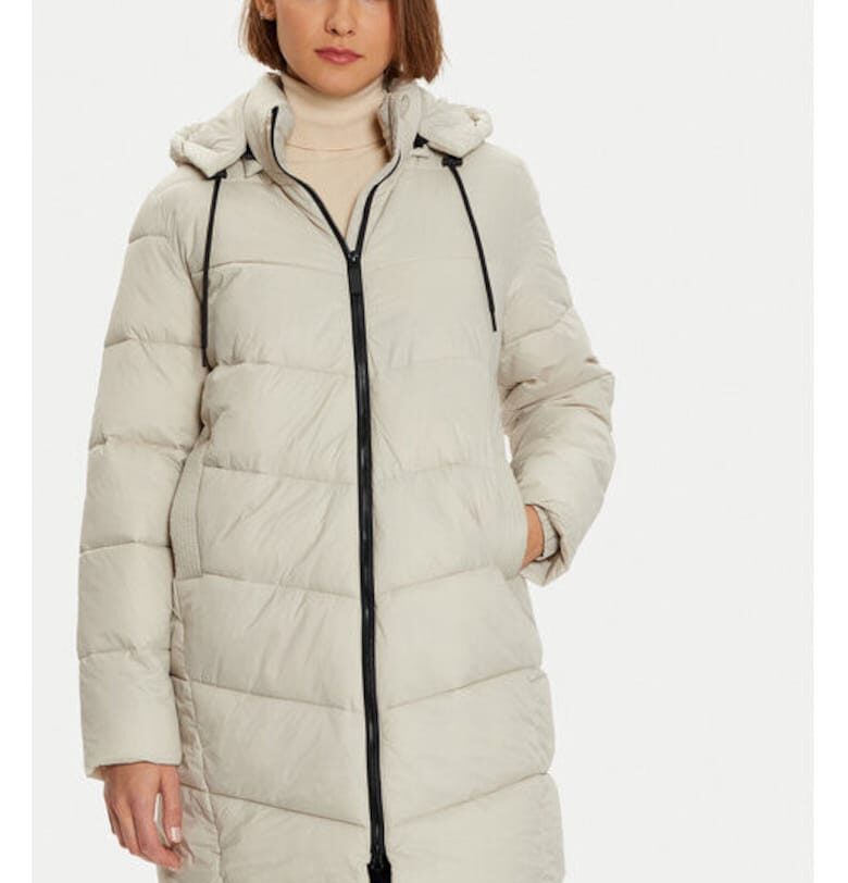 Дамско яке -  304751813 - Найлон - Бежово - Бежов kaffe