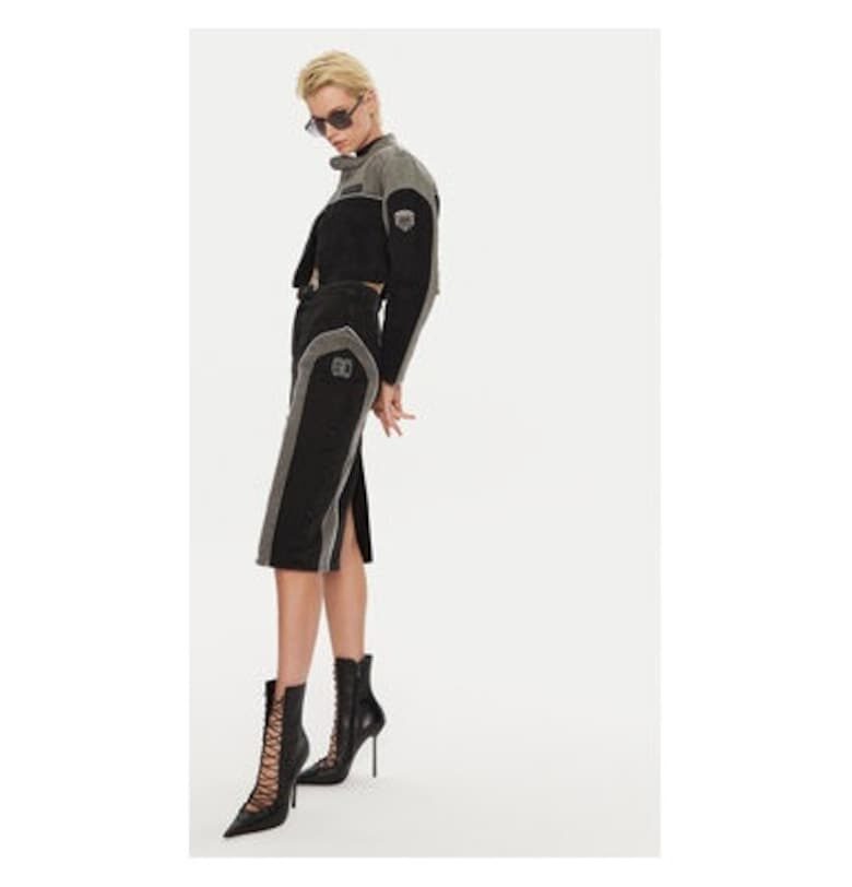 Дамско яке -  304759949 - Памук - Черно - Черен Miss Sixty