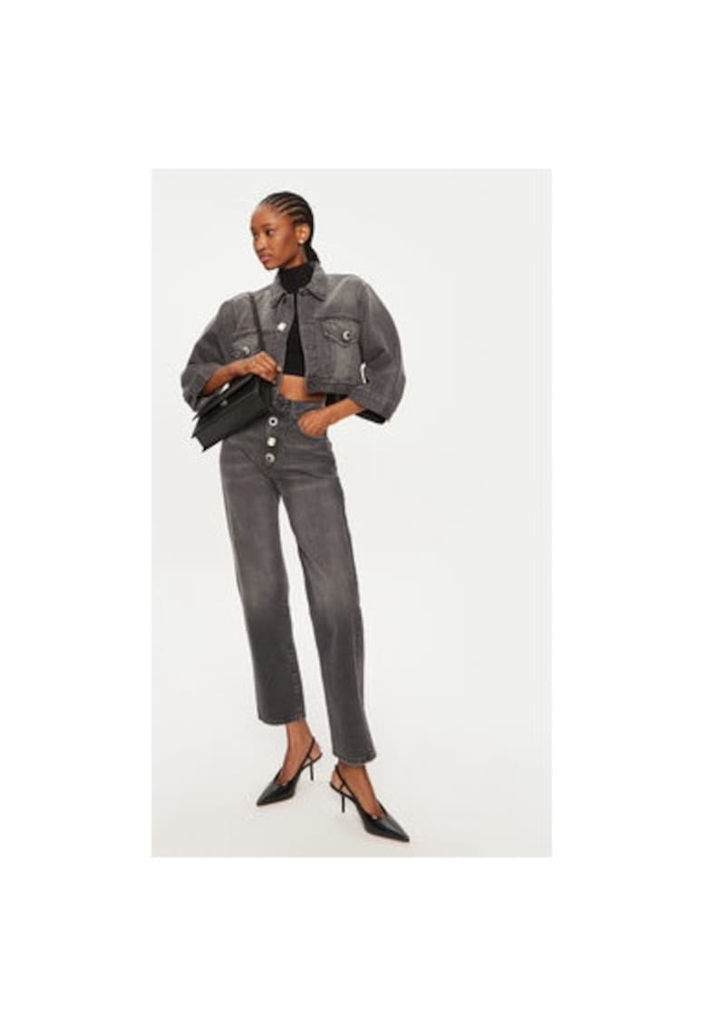 Дамско яке - 304870392 - Памук - Сив - Сив VICOLO