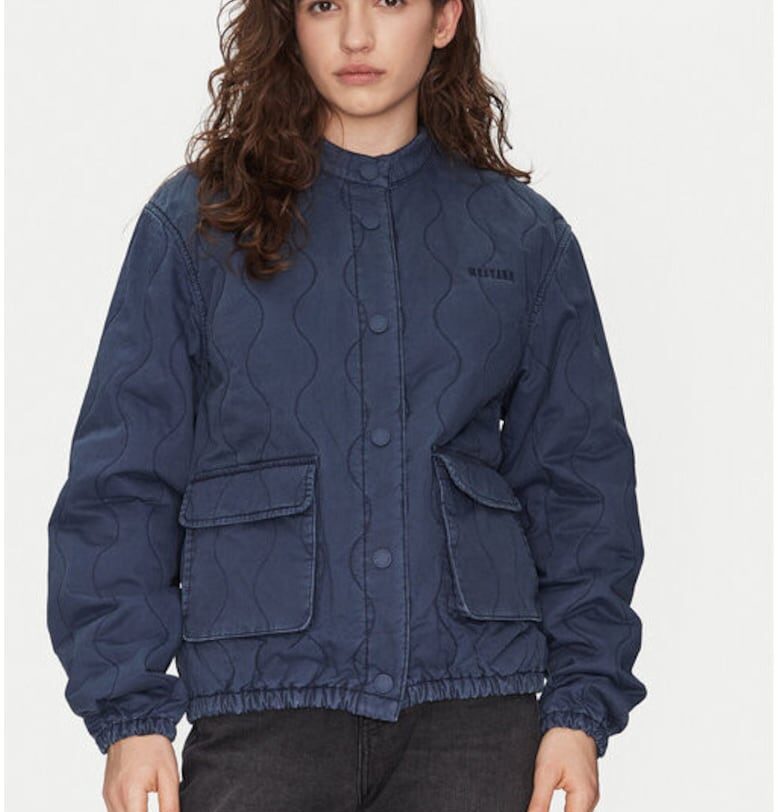 Дамско яке -  304893100 - Памук - Син Mustang