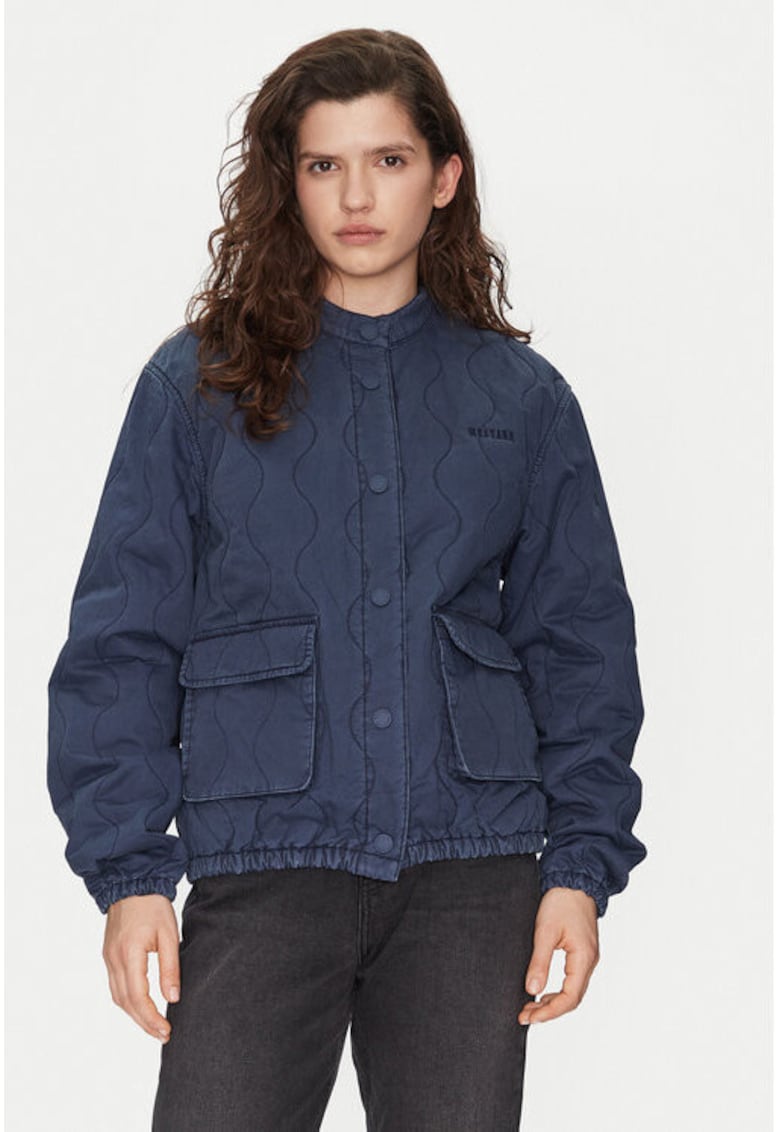 Дамско яке - 304893100 - Памук - Син Mustang