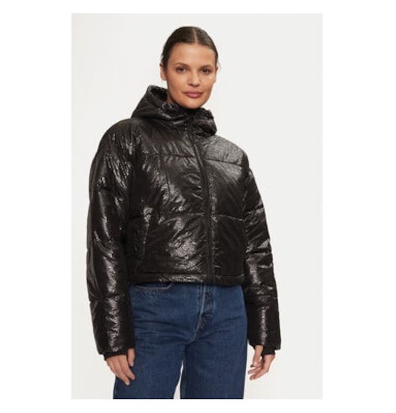 Дамско яке -  304906510 - Полиестер - Черно DKNY