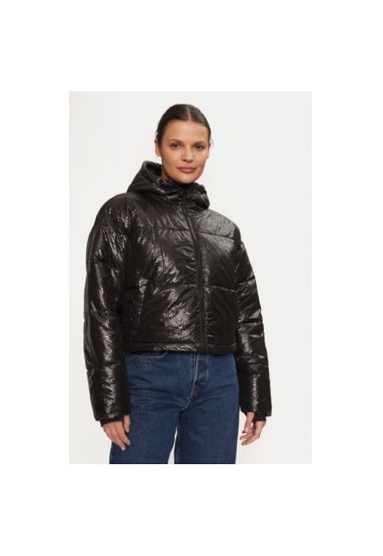 Дамско яке - 304906510 - Полиестер - Черно DKNY