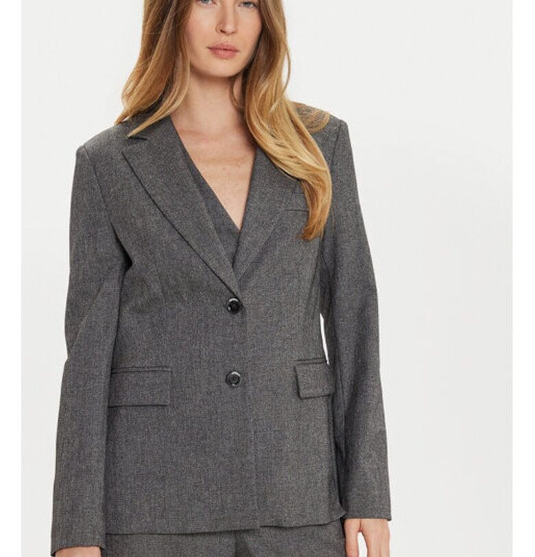 Дамско яке -  304919572 - Полиестер/Вискоза - Сив - Сив Imperial