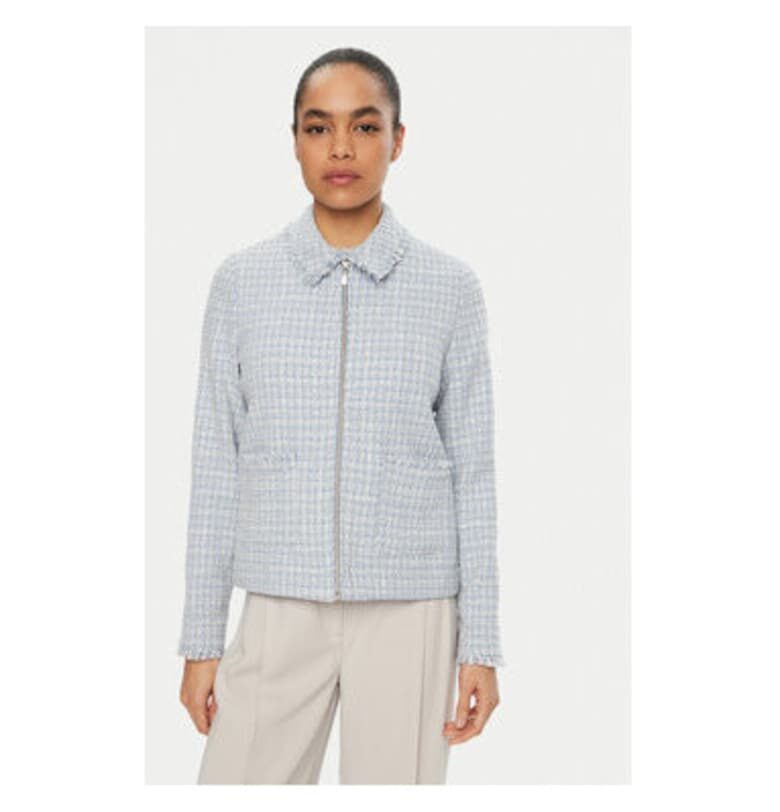 Дамско яке -  305136862 - Акрил/Памук - Син - Син Olsen