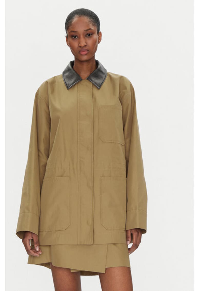 Дамско яке - 305138712 - Памук - Бежов - Бежов 2ndday