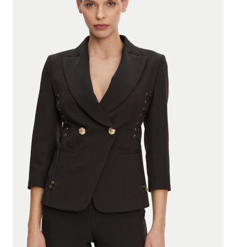 Дамско яке -  305291615 - Полиестер - Черно - Черен ARTIGLI