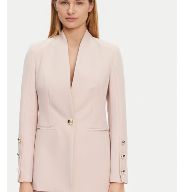 Дамско яке -  305318411 - Полиестер - Розов - Розово Rinascimento