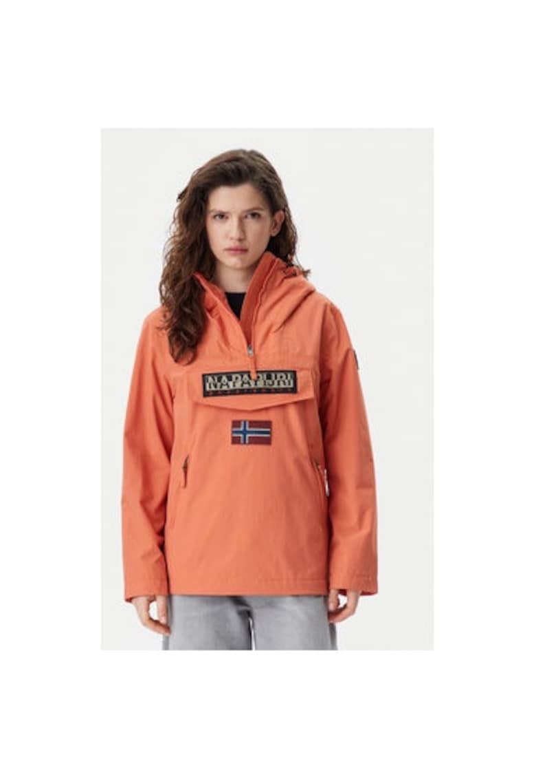 Дамско яке - 305332080 - Полиамид - Оранжев - Оранжев Napapijri