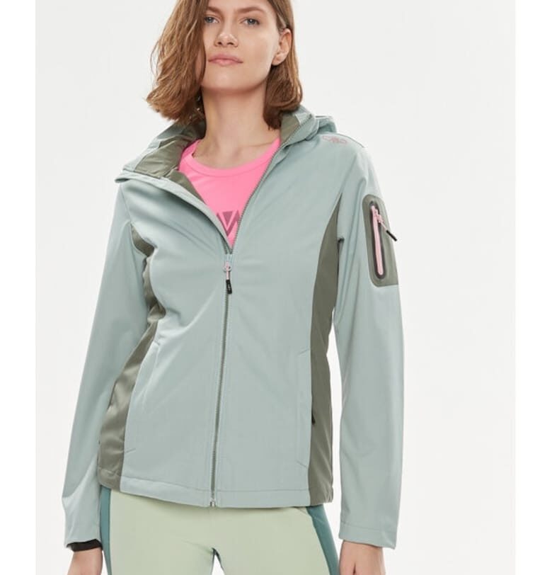 Дамско яке -  443221 - Зелено - Полиестер - Зелен CMP