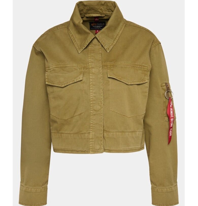 Дамско яке -  862923 - Зелено - Памук ALPHA INDUSTRIES