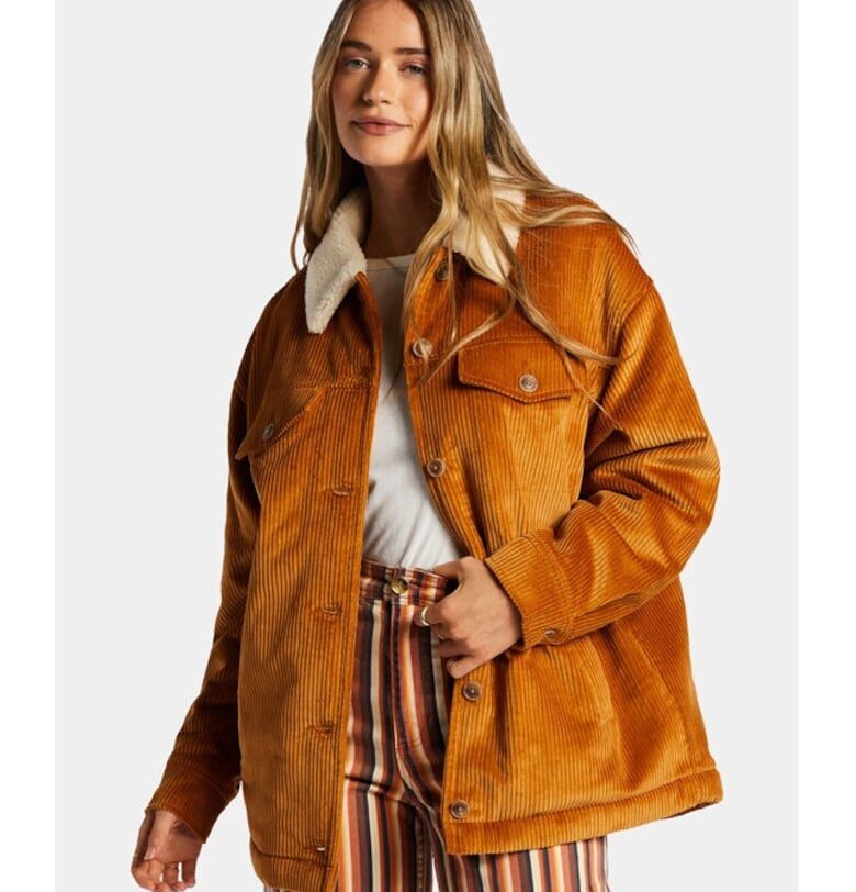 Дамско яке -  9069 - Памук - Кафяво Billabong