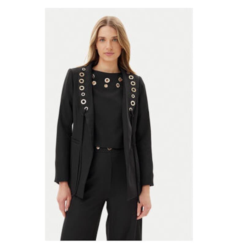 Дамско яке  ACGI000745 - Полиестер - Черно - Черен ARTIGLI