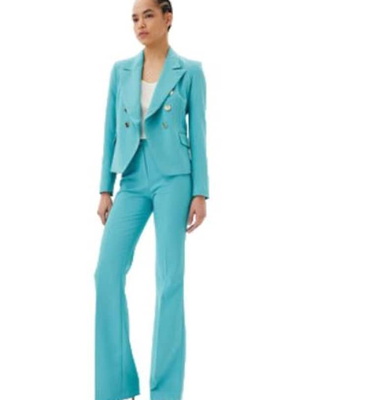 Дамско яке ACTA002355 -  Полиестер/Еластан - Тюркоазено ARTIGLI