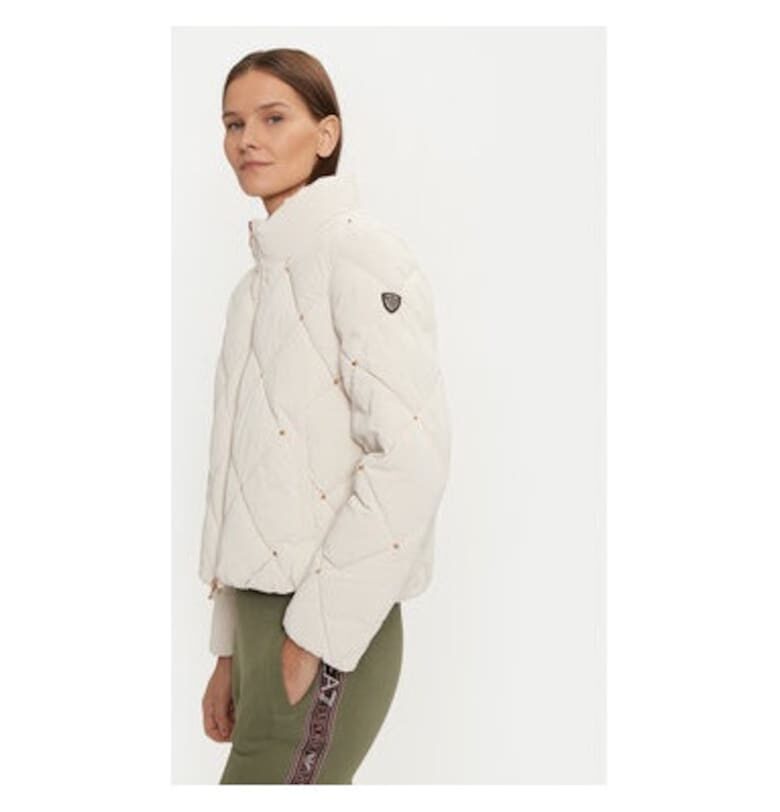 Дамско яке - Emporio Armani  303962609 - Полиестер - Бежов - Бежов EA7