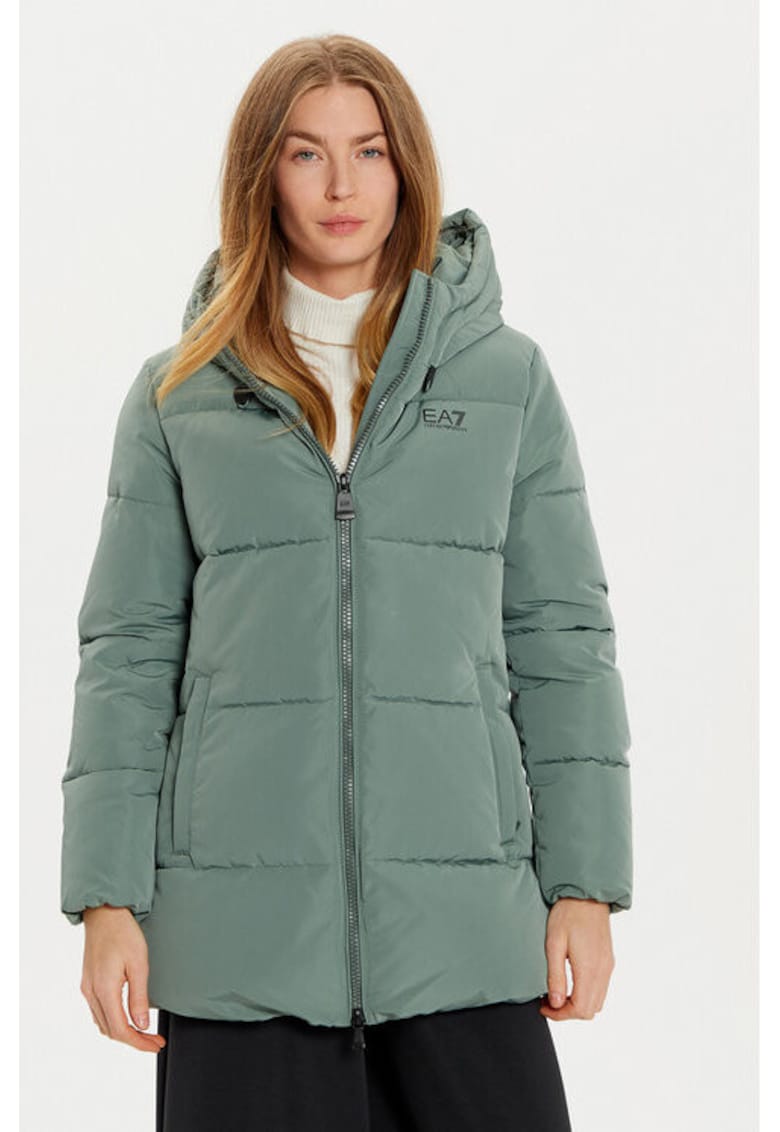 Дамско яке - Emporio Armani 303962654 - Полиестер - Зелено - Зелен EA7