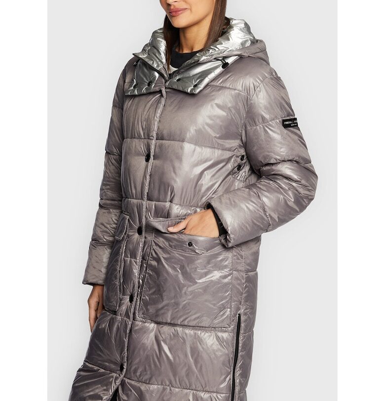 Дамско яке - Frieda & Freddies - Полиамид - 301541042 - Сив FriedaFreddies