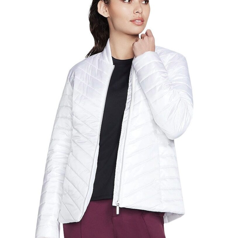 Дамско яке  Goshield Shine Jacket - Бяло - Бял Skechers