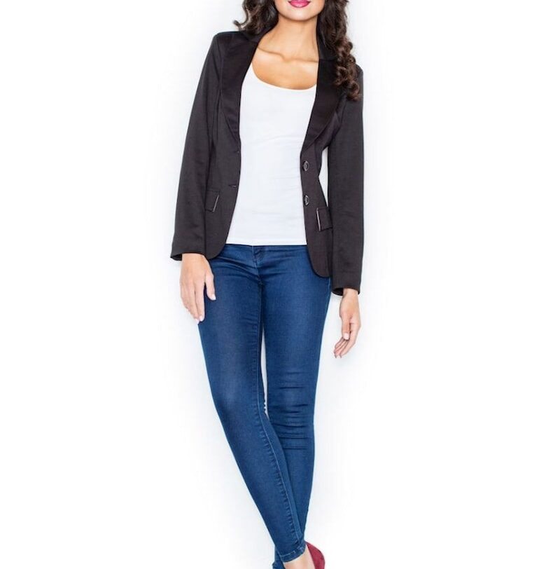 Дамско яке  Henrik - Черен Figl