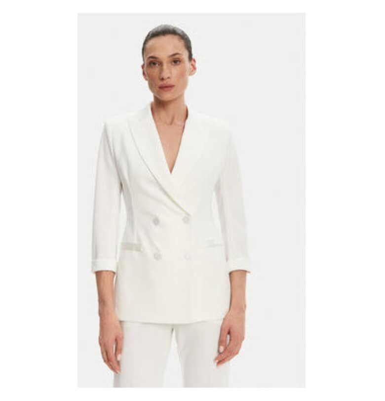 Дамско яке  JU25JAW - Полиестер/Еластан - Екрю Imperial