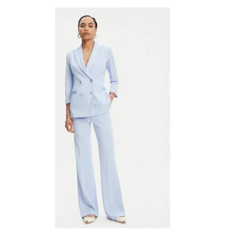 Дамско яке  JU25JAW - Полиестер/Еластан - Светлосин - Светлосин Imperial