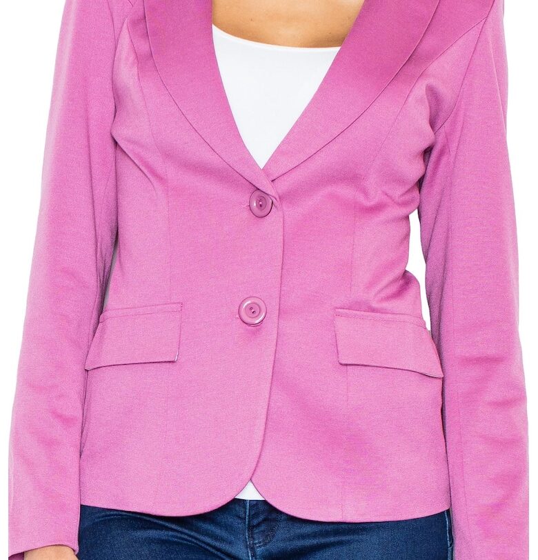 Дамско яке M085 -  Полиестер/Вискоза - Розово Figl