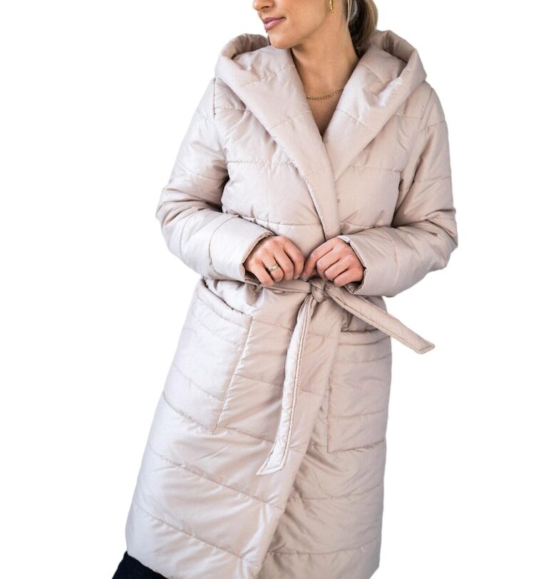 Дамско яке M625 -  Полиестер - Бежово - Figl