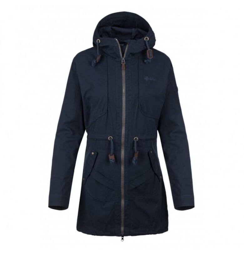 Дамско яке  Pau - черен - Син KILPI