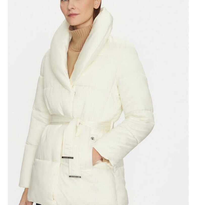 Дамско яке - US Polo Assn. - 304797651 - Полиестер - Бяло - Бял US Polo Assn