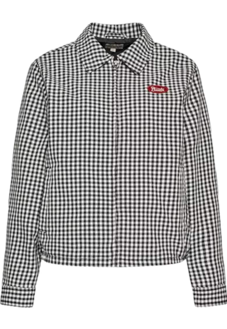 Дамско яке Utopia - Памук/Полиестер - Леко - Черно/Бяло - Brixton